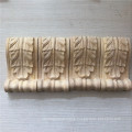 decorative unfinished rubber wood Simple Acanthus Leaf Corbel